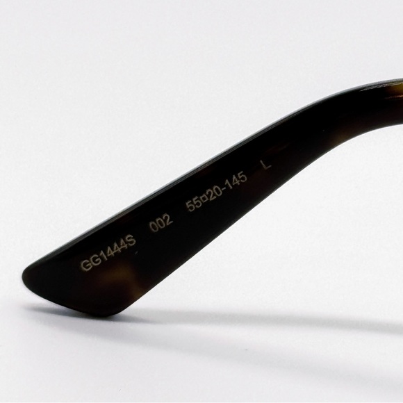 NEW GUCCI GG1444S 002 SQUARE HAVANA GREEN MEN SUNGLASSES GUCCI - Picture 7 of 9